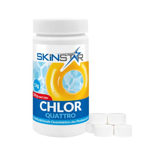 Chlortabletten Multitabs Pool 1-10 kg Langsamlöslich Chlor Pflege für Schwimmbad