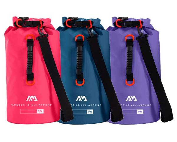 AQUA MARINA 20L Dry Bag with Handle Wasserdichter Seesack Rucksack - Farbe zufällig