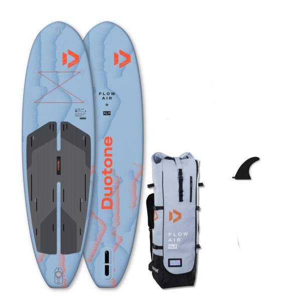 DUOTONE FLOW AIR SLS iSUP SUP Board Allround leicht Set ab 6,6Kg