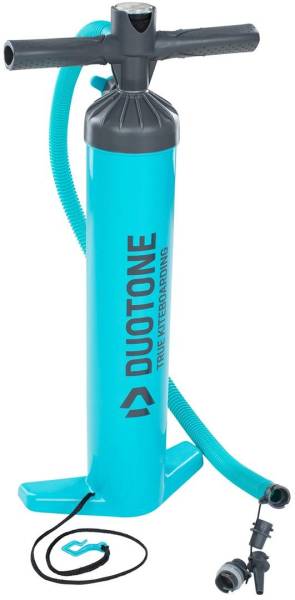 DUOTONE Kite Pumpe grey/turquoise Kiteboarding Pumpe