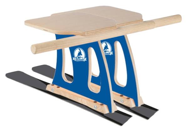 SkiBock RACE Skirodel 2er Bausatz Schlitten Ski Schnee Rodel Winter Bastelset