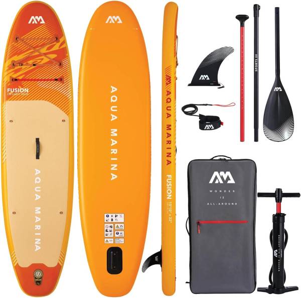 Aqua Marina Fusion 2026 SUP Board 330cm Allround Set Anfänger 150kg inkl Zubehör