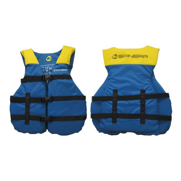 Spinera Universal II Nylon Vest Schwimmweste 50N Schwimmhilfe Blau/Gelb