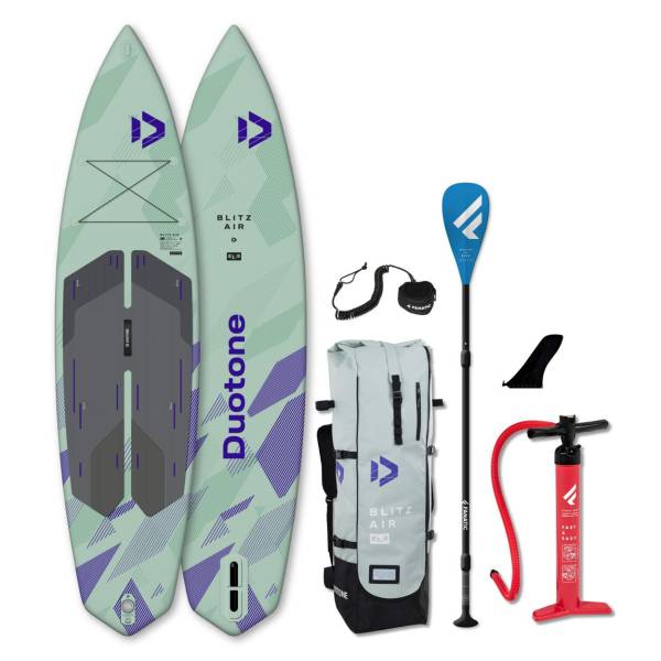 DUOTONE BLITZ AIR SLS 12'0 iSUP Touring SUP Board leicht 7,9kg Set