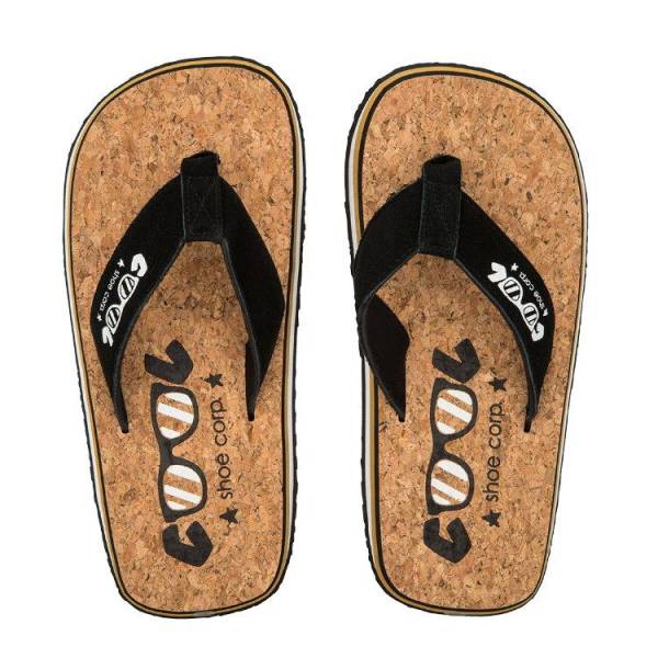 COOL SHOE ORIGINAL Flip Flops Badelatschen Zehentrenner Schuhe Surfer kork