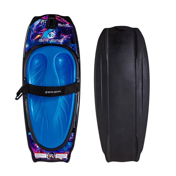 Spinera Kneeboard Blue Fantasy Freestyle Board für Anfänger und Fortgeschrittene
