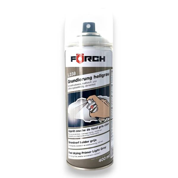 Förch Grundierung L238 hellgrau Grundierfiller Filler Füller Spray 400 ml