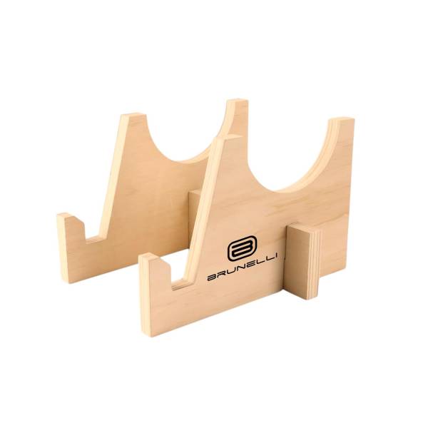 Brunelli Balance Board Set Holz Balanceboard & Korkrolle Gleichgewicht Training