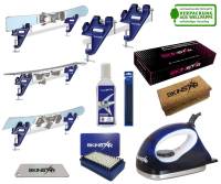 SkinStar Skispanner Skiwachs Set Ski Vise Wax 8-teilig ALPIN NORDIC BOARD