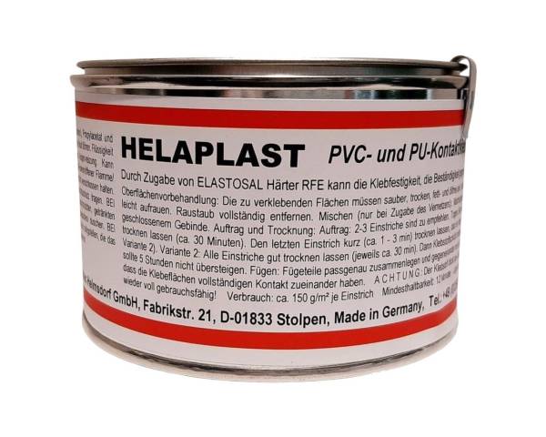 HELAPLAST PVC PU Plastik Klebstoff 300g Dose transparent ELASTOSAL Härter RFE