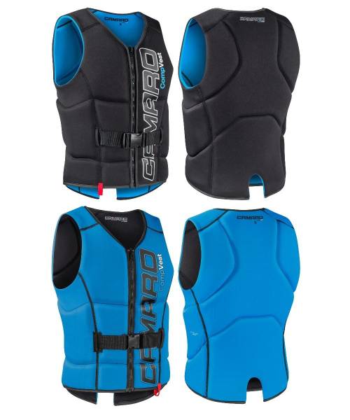 CAMARO Herren Neo Vest Neoprenweste Schwimmweste Prallschutz Oberteil Wakeboard