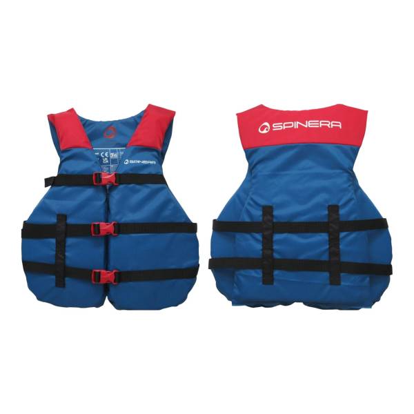 Spinera Universal II Nylon Vest Schwimmweste 50N Schwimmhilfe Blau/Rot