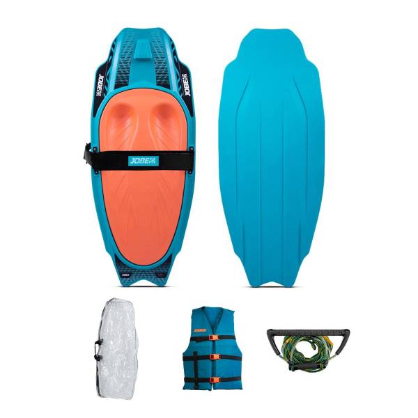 JOBE SLASH Kneeboard Package Freestyle Board für Anfänger und Fortgeschrittene teal