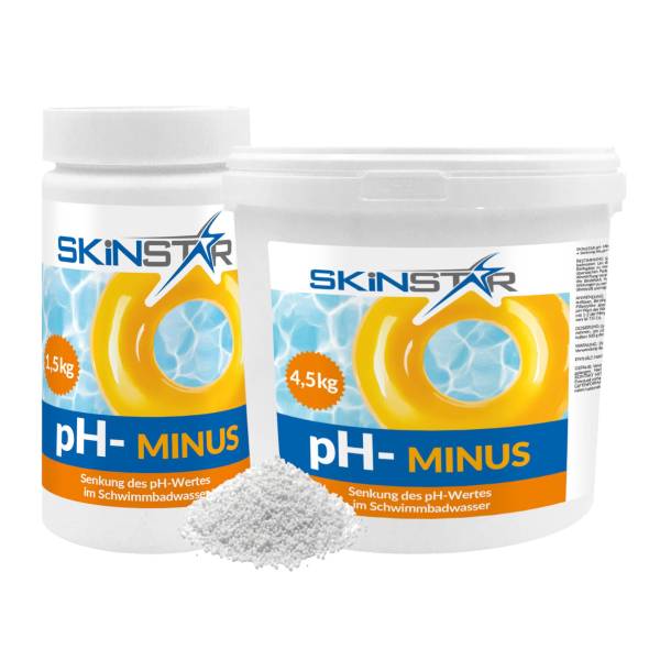 pH-Minus Granulat pH-Wert Senker Regulierung SPA Pool Schwimmbad Whirlpool