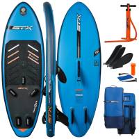 STX iWindsurf RS 250 SUP Windsurf Board FXL aufblasbar Komplett Set 250x84cm