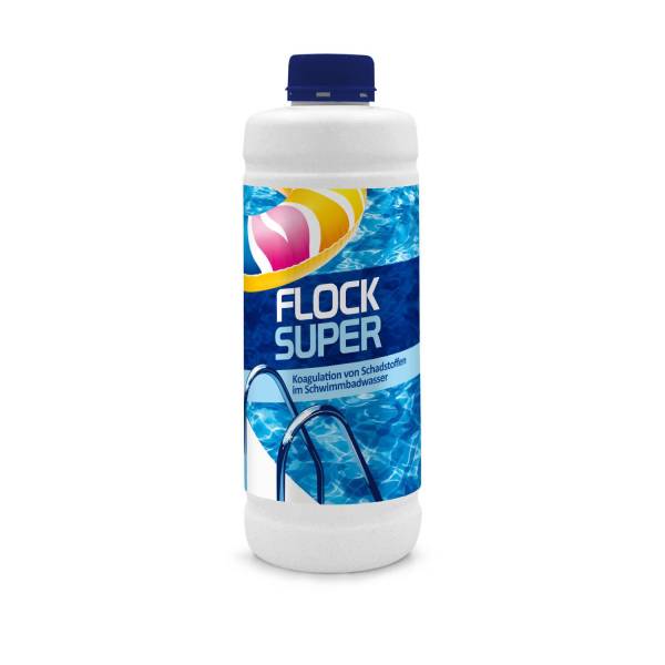 Superflock flüssig Pool Flockungsmittel Flockmittel Wasserpflege Koagulation