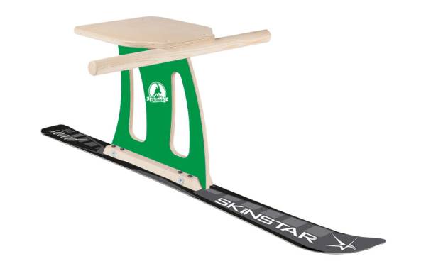 SkiBock XL Skirodel Komplett-Set Schlitten Ski Schnee Rodel Winter