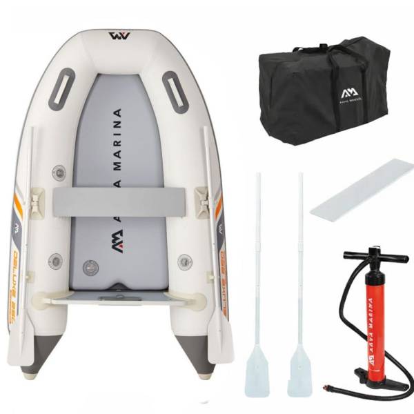 AQUA MARINA U-Deluxe 250 Schlauchboot 2,5 m DWF Luftboden 3 Personen Beiboot Dingi